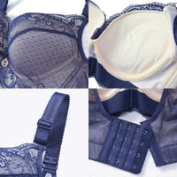 Andealy Floral Lace Push Up Bra